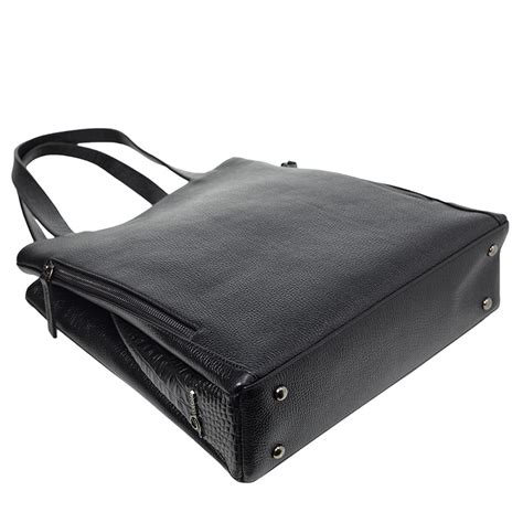 Кожаная женская сумка шоппер Desisan черная 3041-011 - купить Большие ...