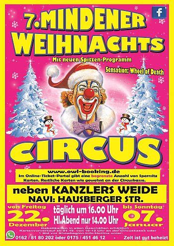 Chapiteau De News Thema Anzeigen Circus Mirage Mindener