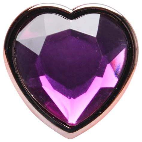 Plug Anal P Coração Unique Rosé Abs La Pimienta Gall