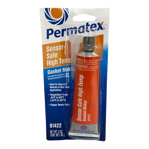 permatex sensor safe high temp rtv silicone gasket maker  ampol