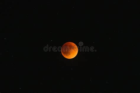 Red full moon in night sky stock photo. Image of circle - 265162332