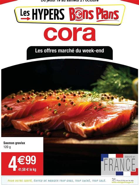 Promo Saumon Gravlax Chez Cora ICatalogue Fr