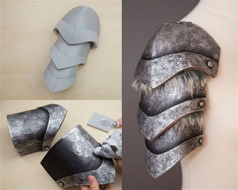 Eva Foam Shoulder Armor Templates, Web Cosplay Shoulder Armor ...