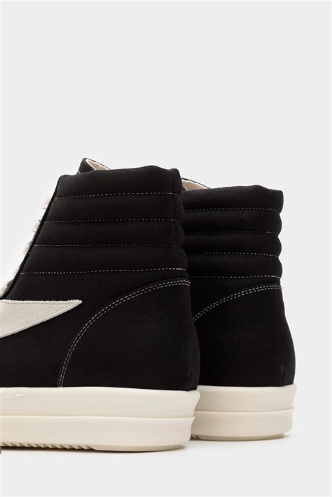 Кеды Rick Owens vintage high sneaks black/milk 9073241095 - купить в ...