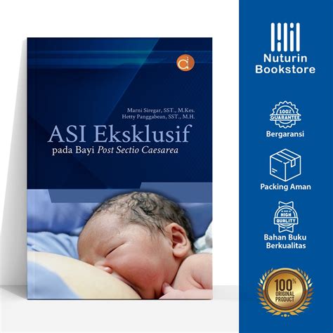 Jual Buku Asi Eksklusif Pada Bayi Post Sectio Caesarea Shopee Indonesia