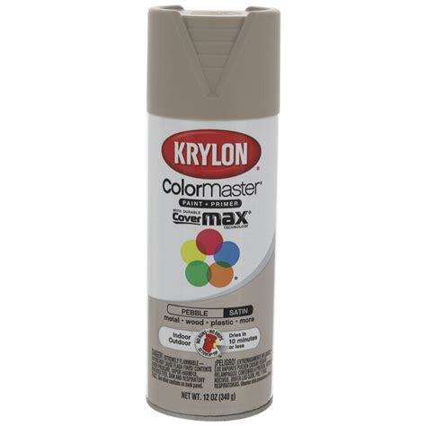 Pebble Krylon Colormaxx Satin Spray Paint And Primer Hobby Lobby 626135