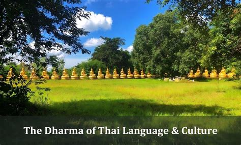 The Hidden Dharma of Thai Language & Culture