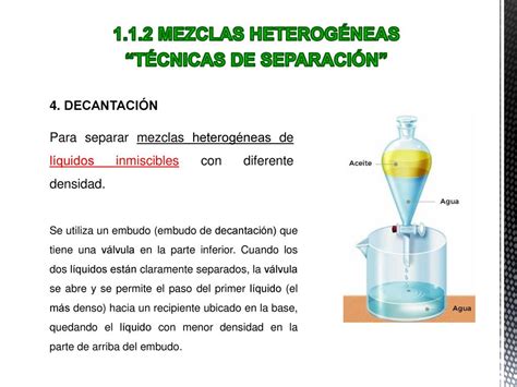 MEZCLAS Y TÉCNICAS DE SEPARACIÓN ppt video online descargar