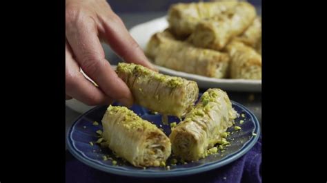 Baklava Saragli Baklava Rolls YouTube