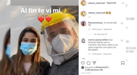 Roberto Martínez Hija de Melissa Loza Flavia Ramos le envía tierno