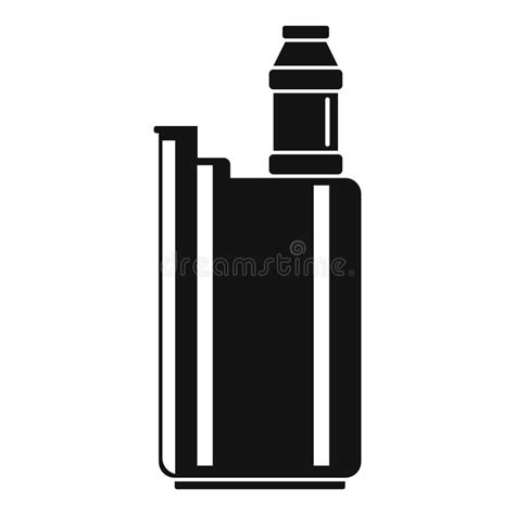 Icono De La Caja De Vape Estilo Simple Stock De Ilustraci N