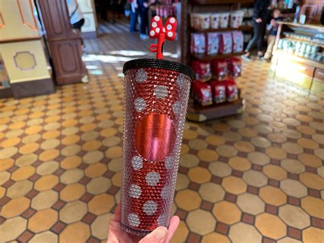 NEW Red Minnie Mouse And Valentines Day Starbucks Tumblers Arrive At