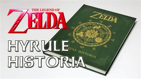 The Legend of Zelda Hyrule Historia Edición Americana YouTube