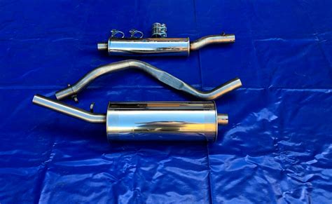 GM Car Solution Edelstahl Auspuffanlage VW Golf 1 Mit VSD Und Rund Novus