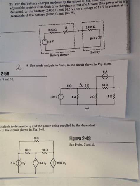 Solved Use Mesh Analysis To Find I In The Circuit Shown In Chegg