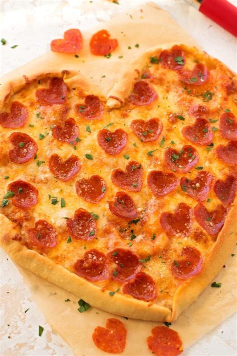 Heart Shaped Pizza Valentines Day 2024 Adah Linnie