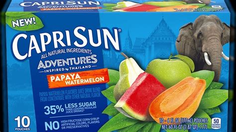 Popular Capri Sun Flavors Ranked Worst To Best