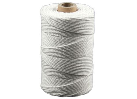 Draad macramé koord 0 1 cm diameter bobijn van 140 m