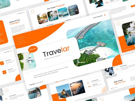 Travelar - Travel PowerPoint Template by SuperSonic_Studio on Dribbble