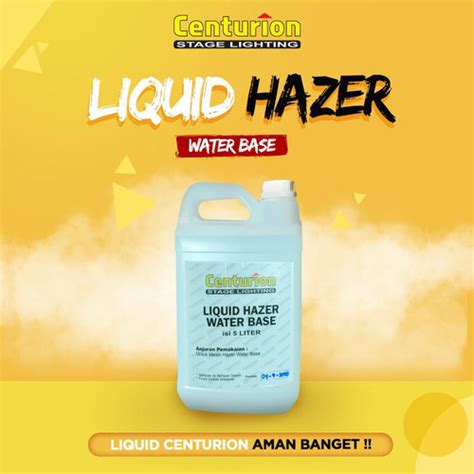 Jual Liquid Cairan Utk Mesin Smoke Asap CENTURION Hazer Water Base 5