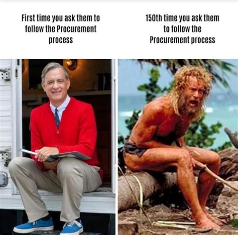 Procurement Memes Meme Creator Funny When Larry Says Work With