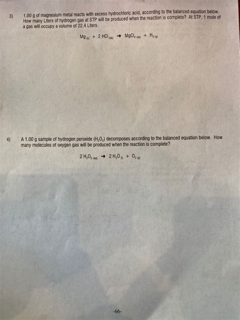 Solved Postlab Questions 1 Potassium Chlorate Decomposes Chegg