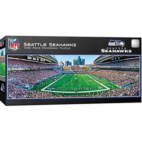 MasterPieces NFL Seattle Seahawks Stadium Panoramic Jigsaw Puzzle 1000