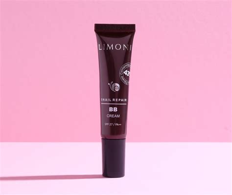 Маскируем пигментные усы Limoni BB cream Snail Repair SPF 27 /PA++ 01 ...