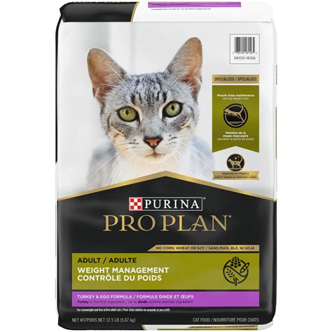 Purina Pro Plan Weight Management Dry Cat Food For Adult Cats Turkey