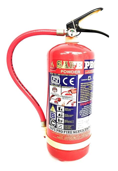 Safe Pro Abc Type Multipurpose Isi Marked Fire Extinguisher Kg