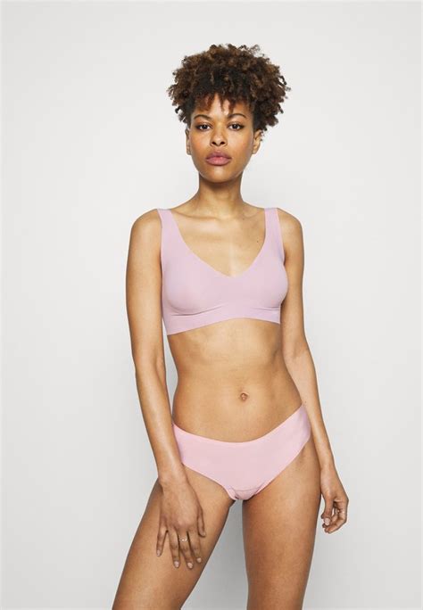 Adidas Sport Scoop Lounge Bra Topp Peach Whip White Vit