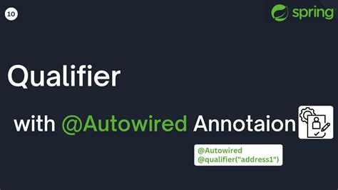 Autowiring Through Qualifier Autowired Annotation In Spring