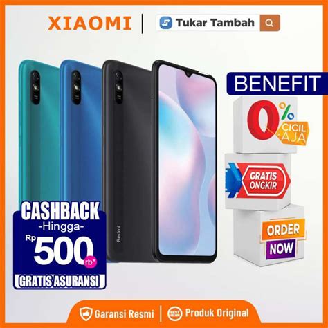 Jual Xiaomi Redmi 9a 3/32GB Garansi Resmi - Grey di Seller Star Ponsel ...