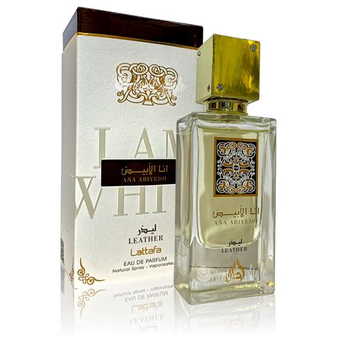Ana Abiyedh Leather Lattafa Eau de Parfum Spray Perfume - Oriental-Style