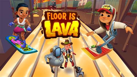 Subway Surfers Gameplay Pc Hd 2024 Hollywood Floor Ist Lava Youtube