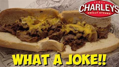 Worst Cheesesteak In Philadelphia Charleys Philly Steaks Youtube