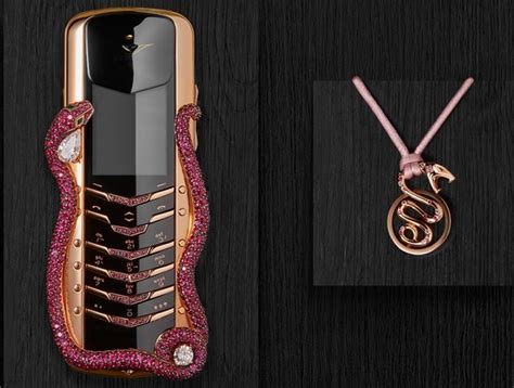 Vertu Partners With Boucheron For A 360k Ruby Studded Cell Phone