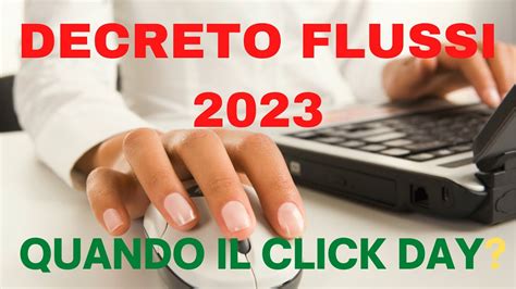 DECRETO FLUSSI 2023 QUANDO POTREBBE ESSERCI LA PUBBLICAZIONE UFFICIALE