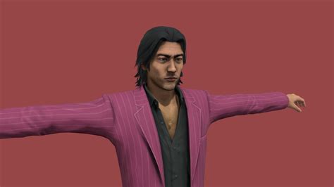 Yakuza Like A Dragon Akiyama Download Free 3d Model By Chaoaniki