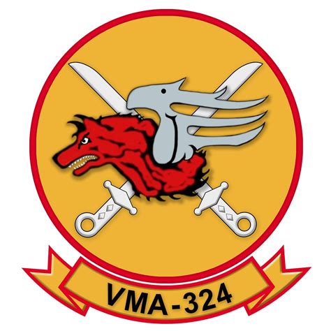 Vma 324 Logo 1961 1974 Usmc Squadron Deployments With