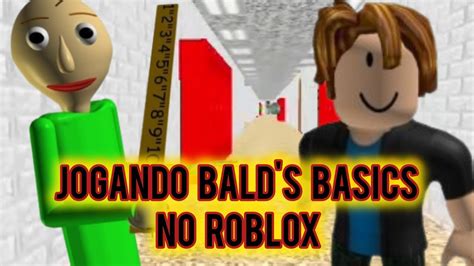 Jogando Bald S Basics No Roblox Youtube