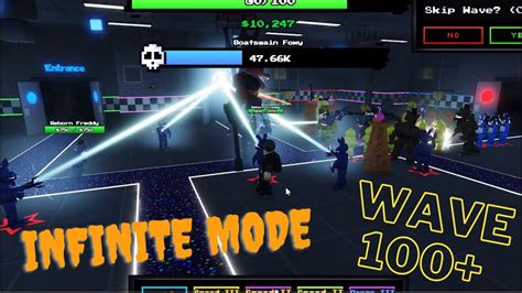 Roblox Five Nights Tower Defense I Ve Played Infinite Mode For The