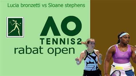 Sloane Bronzetti Vs Sloane Stephens Rabat Open