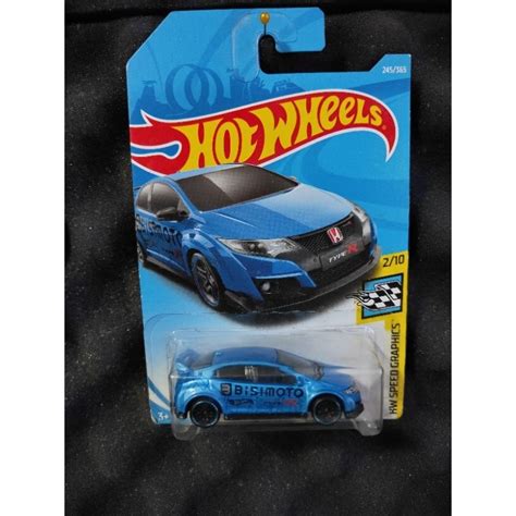 Jual Hot Wheels Honda Civic Type R Bisimoto Biru Shopee Indonesia