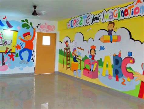 School Wall Painting Ideas