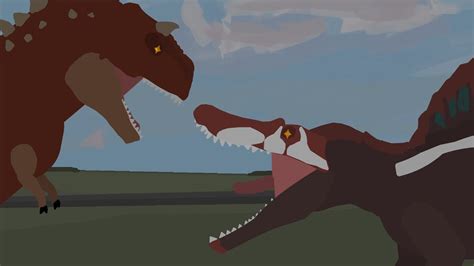 Spinosaurus Vs Disney Carnotaurus Pivot Animation Youtube