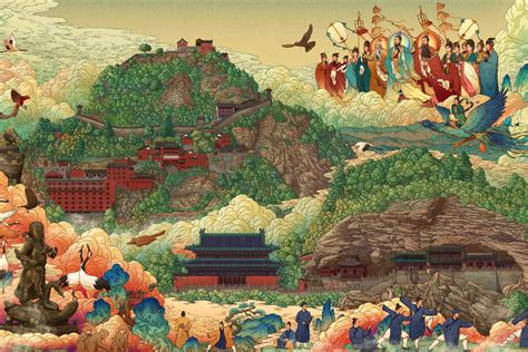 Wudang Mountain Illustrations A Journey Through Chinese Culture