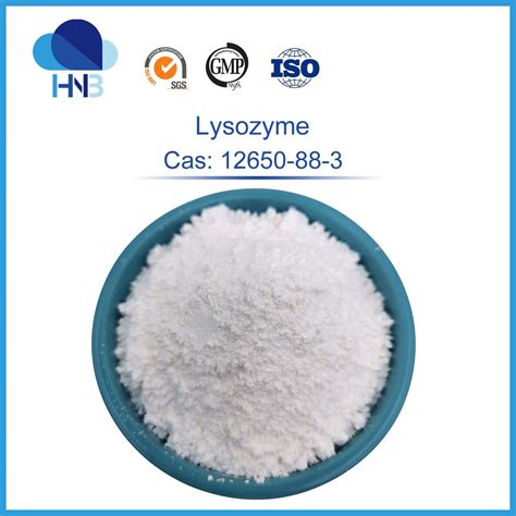 GMP Factory Pharma Lysozym Powder 14000 15000 Da CAS 12650 88 3