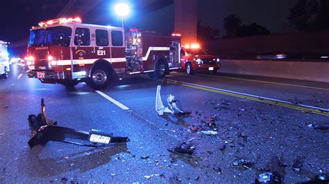 Wrong Way Head On Crash On 5 Freeway In Santa Ana Injures 5 People Dui Suspected Orange