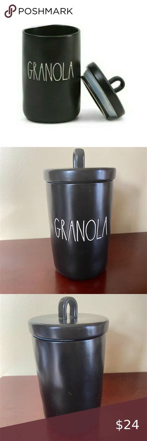 Rae Dunn By Magenta Granola Canister W Lid New Dunn Rae Dunn Rae